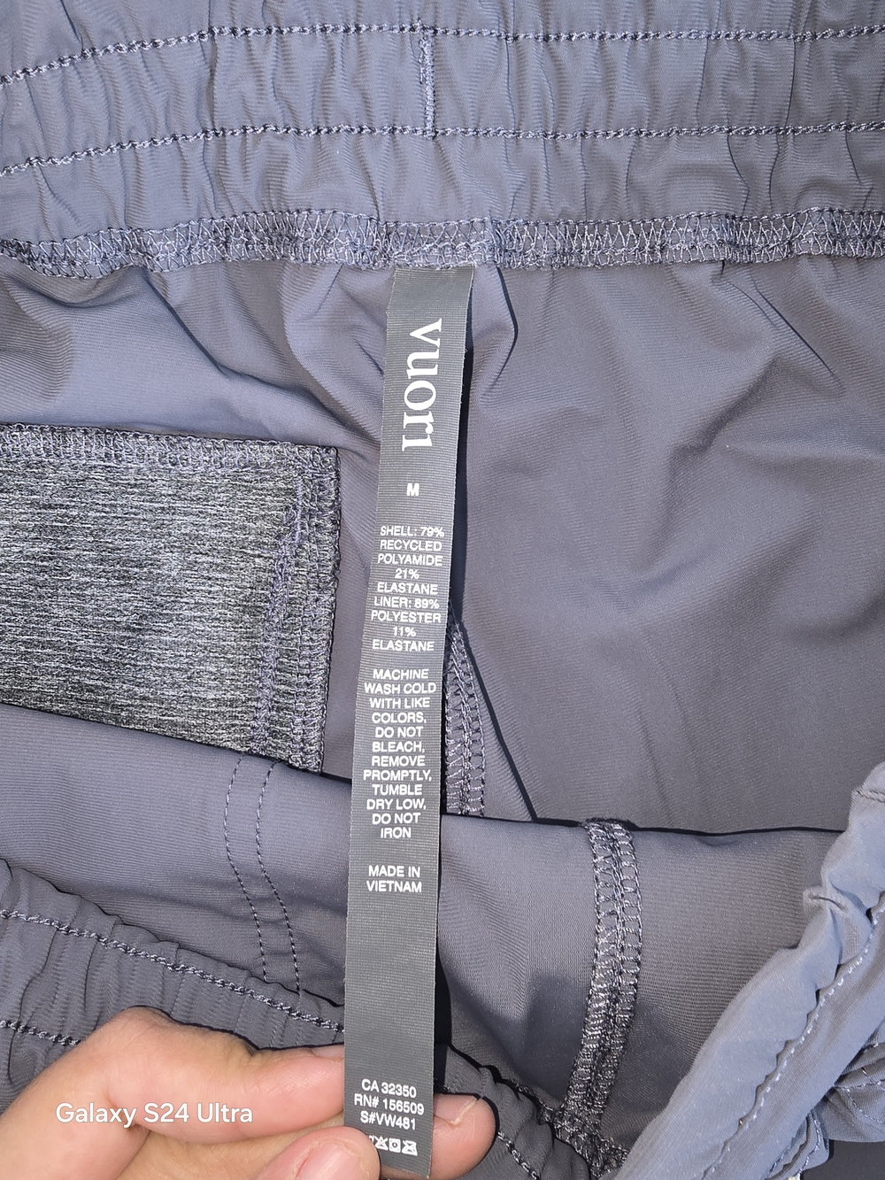 Vuori Charcoal Drawstring Jogger Pants - Picture 9 of 10